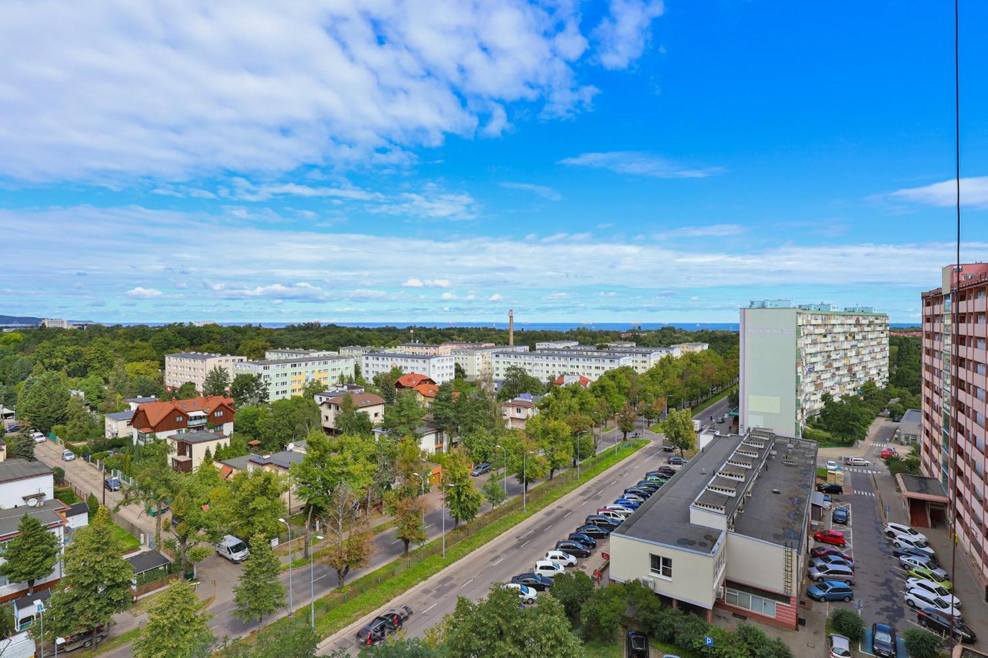 Seaview Apartment Gdansk Przymorze By Noclegi Renters Экстерьер фото